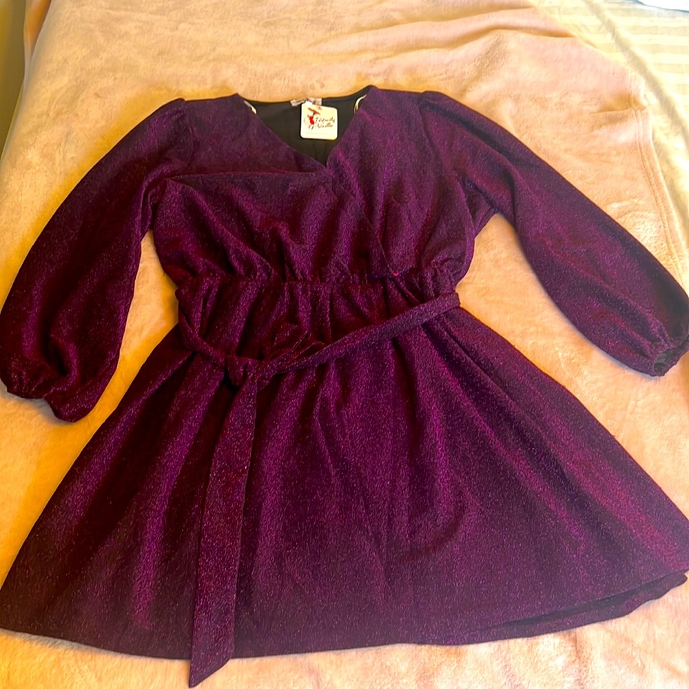 Purple Party Dress